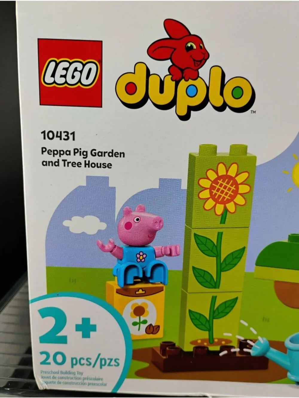 LEGO DUPLO Peppa Pig Garden & Tree House 20-Piece Set